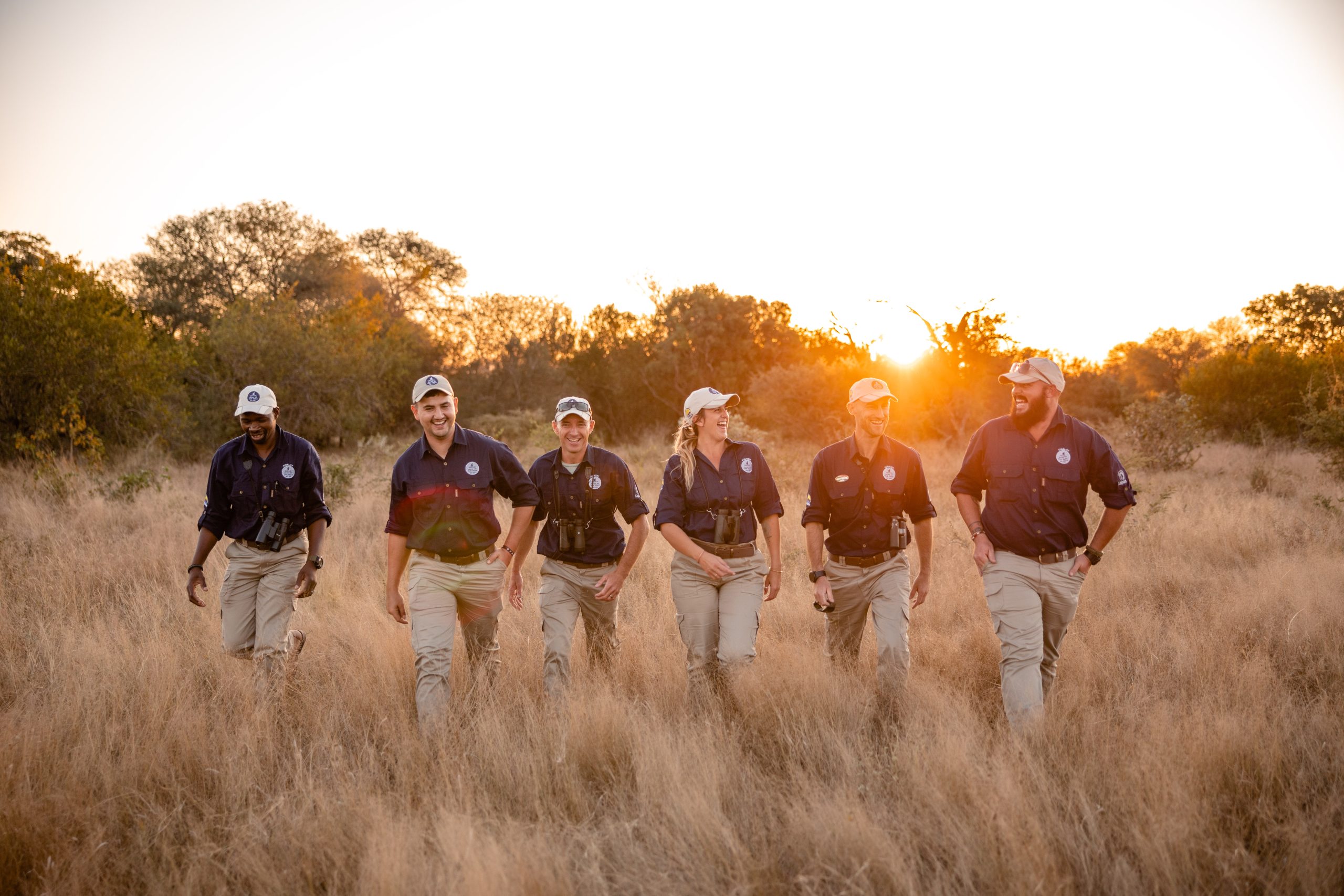 The Safari Guide of the Year Finalists and Invitation Candidate: Pioneer Moyo, Francois du Plessis, Jan Dykema, Kimberlee Le Hanie, Warren Deyzel and Ruan Coetzee